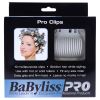 Pro Clips for Rollers - BABPC10 by BaBylissPRO for Unisex - 10 Pc Clips