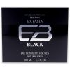 Extasia Black by New Brand for Men - 3.4 oz EDT Spray